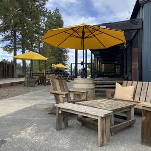 One of the great patio spaces