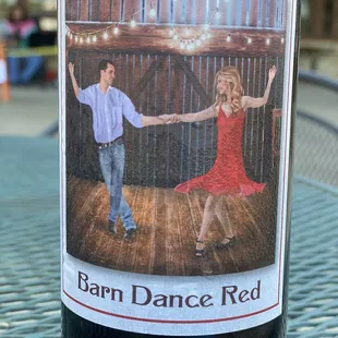 Barn Dance semi Sweet red wine.  Very good.