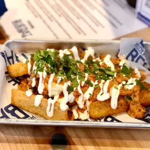 Yuca poutine at brunch -- great starter!