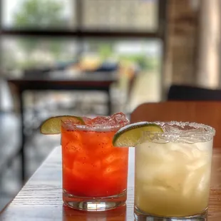 Strawberry &amp; house marg.