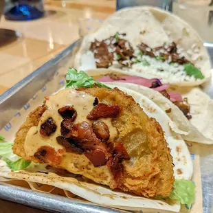 Fried Green Tomato Taco