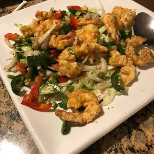 Salt and pepper shrimp
