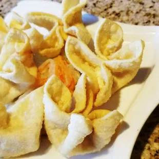 Crab Cheese Wontons!