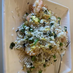 Thai Fried Rice w/ shrimp