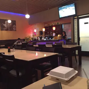 Staff taking phone calls for food orders
