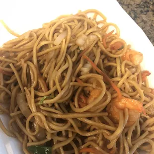 Lo Mein with Shrimp