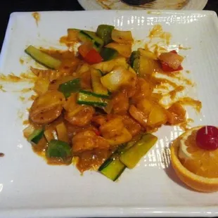 Shrimp curry