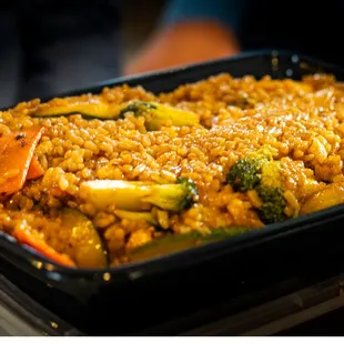 a closeup of the dish