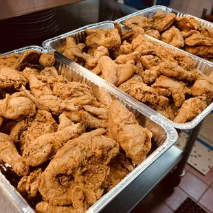 Family Pack Of Fried Chicken