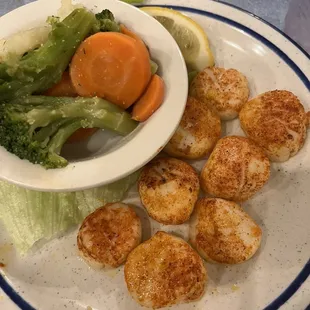 Scallops with Vegetables