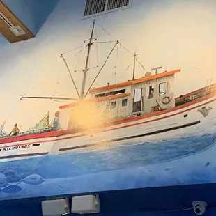 Mural Art work at Entrance