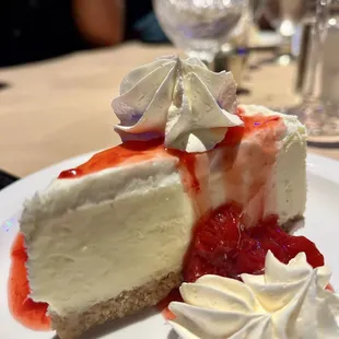 Creole cream Cheesecake.