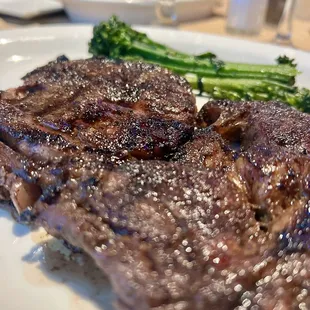 16 oz. Ribeye - Medium rare.