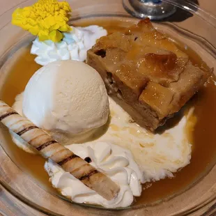 Bread pudding..meh