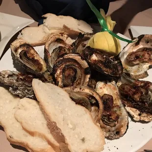 Grilled Oysters
