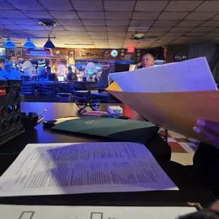 sushi and sashimi, interior