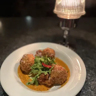 Corn Fritters &amp; Poblano Fritters