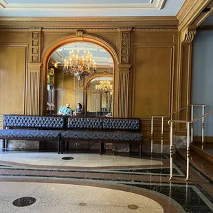 Lounging area for awaiting your table