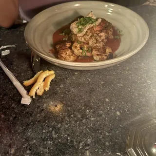 Saut-ed Shrimp