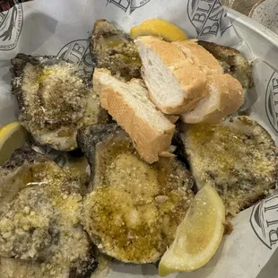 Grilled Oysters