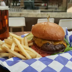 Birch Burger Beer Combo