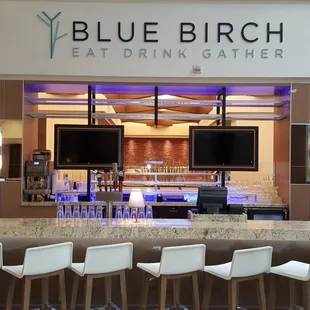 Blue Birch offers signature cocktails, local craft beer and a robust wine list.