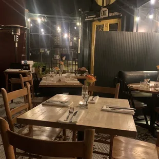 Dining area