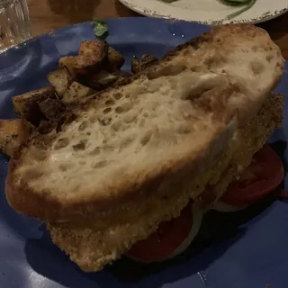 crispy tofu sandwich