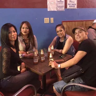 Drinks with friends!