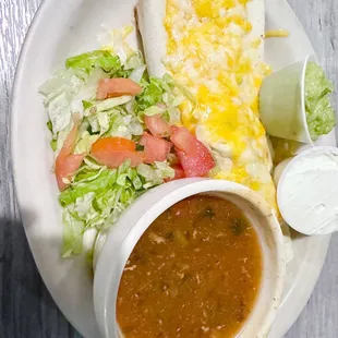 Chimi Changa - (not deep fried)