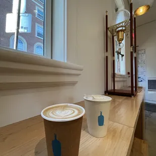 Sweet latte and shakerato