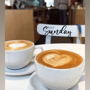 Sweet latter and latte