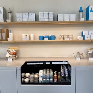 Little bright shopping corner