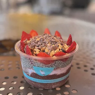 strawberries and chocolate