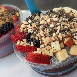 Blue Bowl with Blue Spoon!