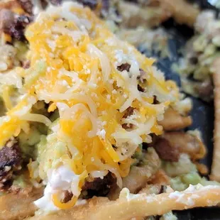 They do not even melt the cheese on the fried..