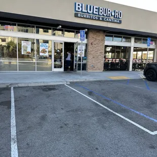 New blue burro