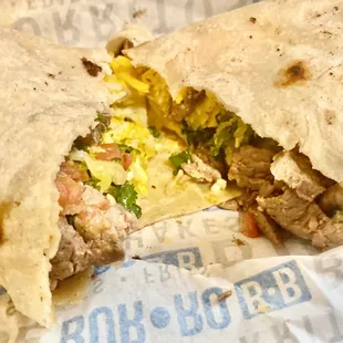 Surf-n-Turf Burrito