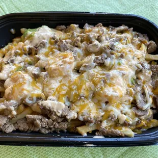 Surf-n-turf fries (regular $12) @ Blue Burro in Pico Rivera, CA 7/29/21