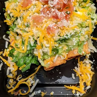 3 rolled tacos