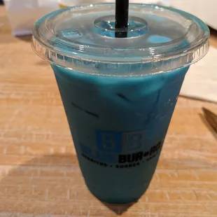 Blue horchata