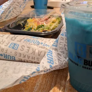 Blue Horchata is so good