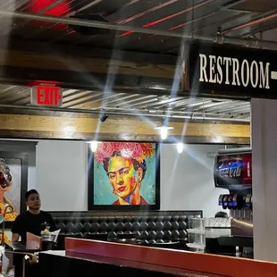 Pic of casa frida dining area