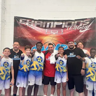 7th grade boy champions.