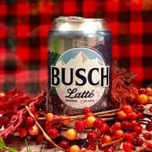 a can of busch latte