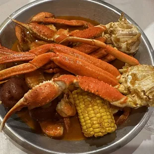 Crab legs &amp; shrimp