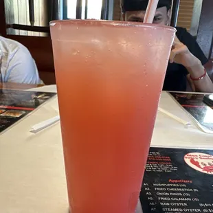 Strawberry lemonade