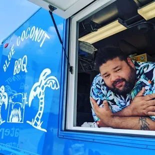 Inoke, owner, loves chatting with customers when he had time!