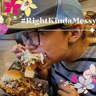 Sandwich definitely needs a fork!