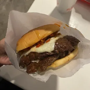 Eddie's Special Burger